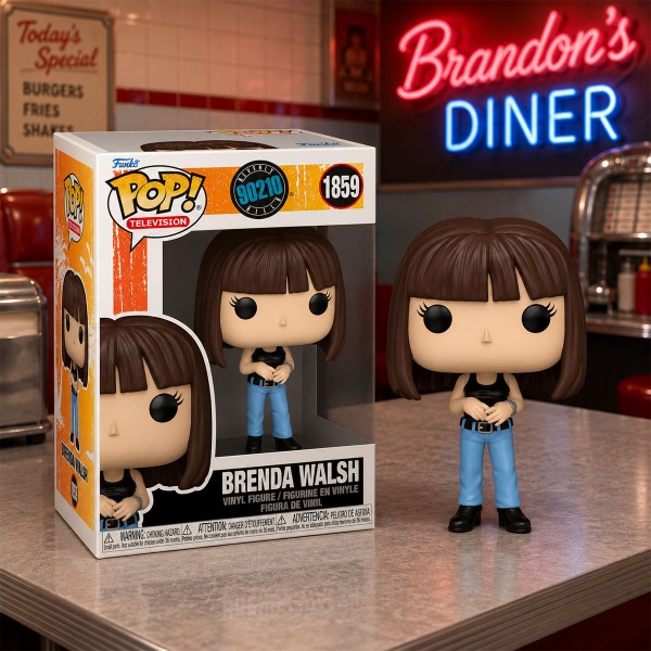 Фото - Коллекционная фигурка FUNKO POP! серии Беверли-Хиллз 90210 - БРЕНДА УОЛШ (90248)